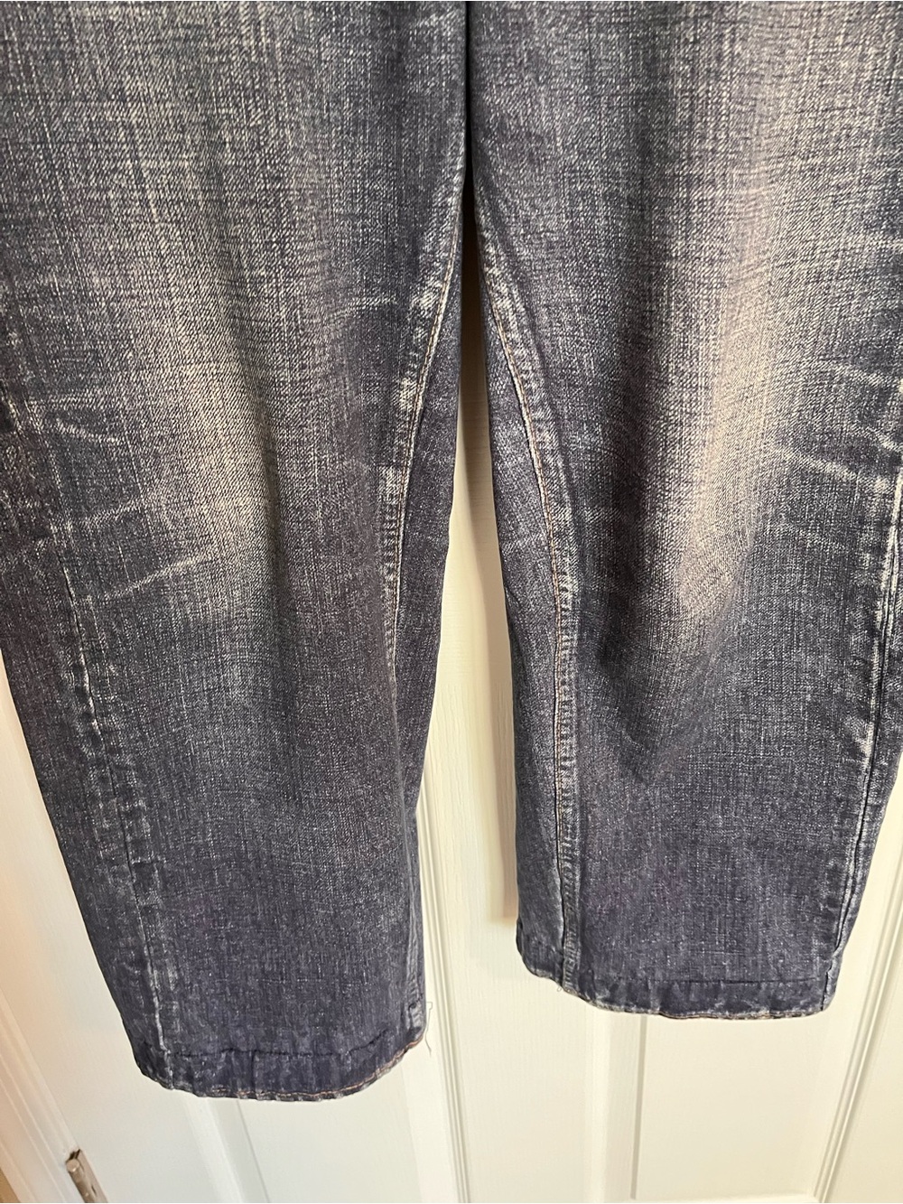 Rag & Bone Miramar French Terry Cotton Sweatpant Illusion Jeans Size Large - Picture 3 of 16